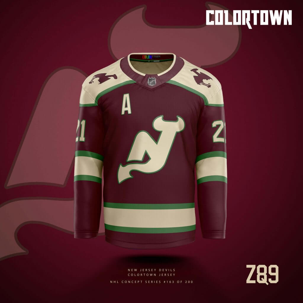 Z89Design's 'ColorTown' NHL Redesigns, Volume I