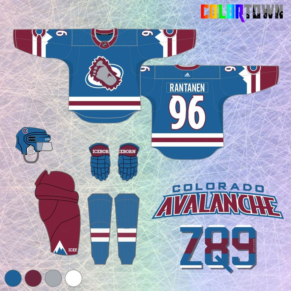 Z89Design's 'ColorTown' NHL Redesigns, Volume II