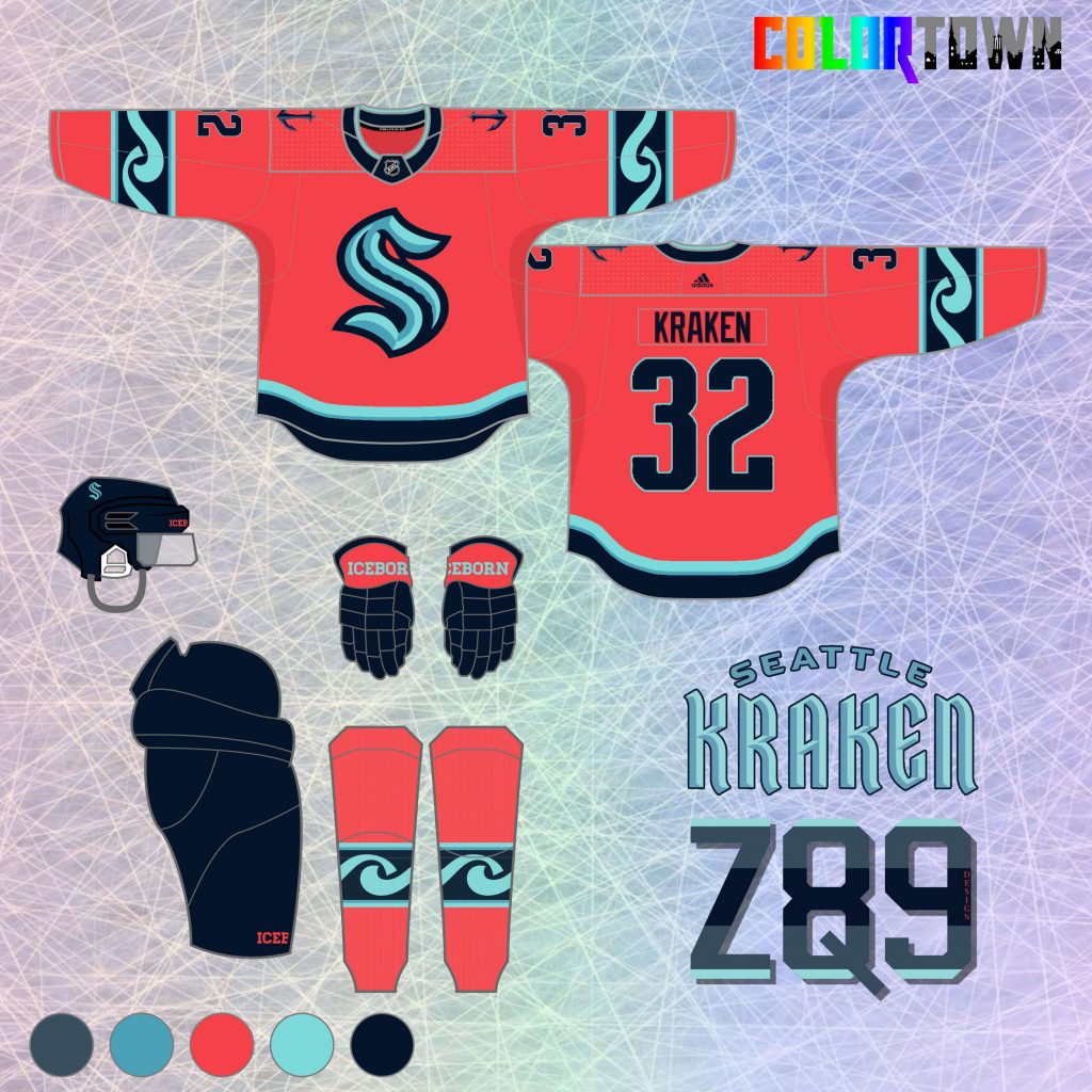 Z89Design's 'ColorTown' NHL Redesigns, Volume I