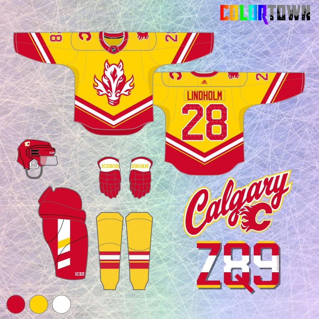 Z89Design's 'ColorTown' NHL Redesigns, Volume I