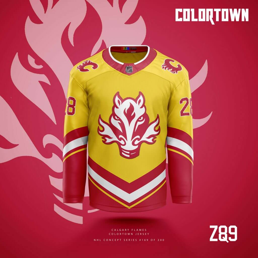 Z89Design's 'ColorTown' NHL Redesigns, Volume II