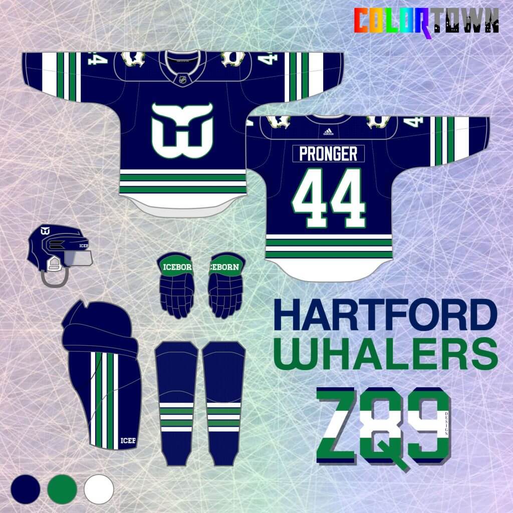 Z89Design's 'ColorTown' NHL Redesigns, Volume I