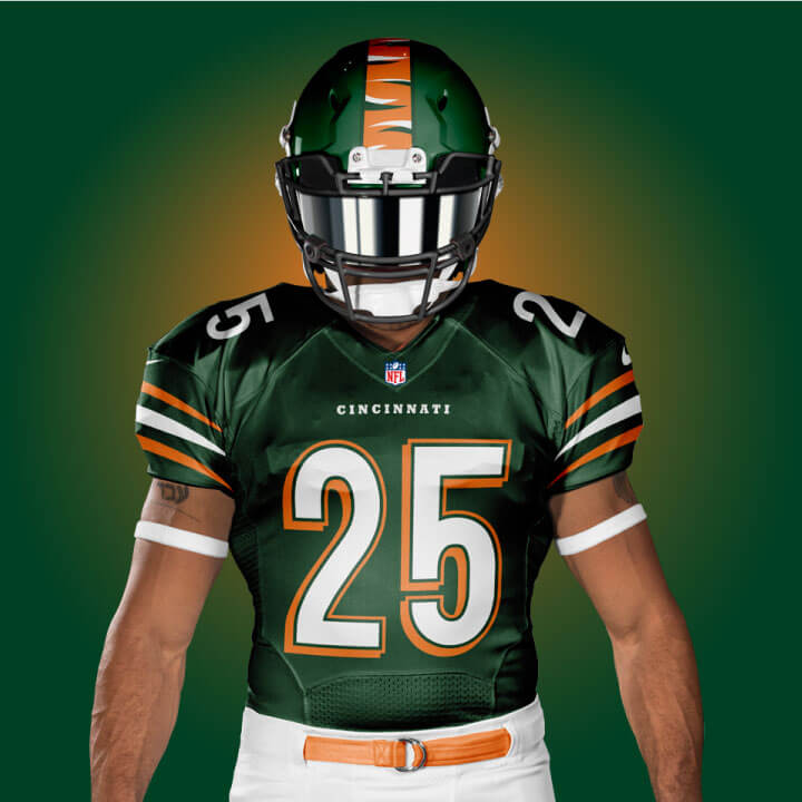 Chad Fields - Cincinnati Bengals Uniform Redesign