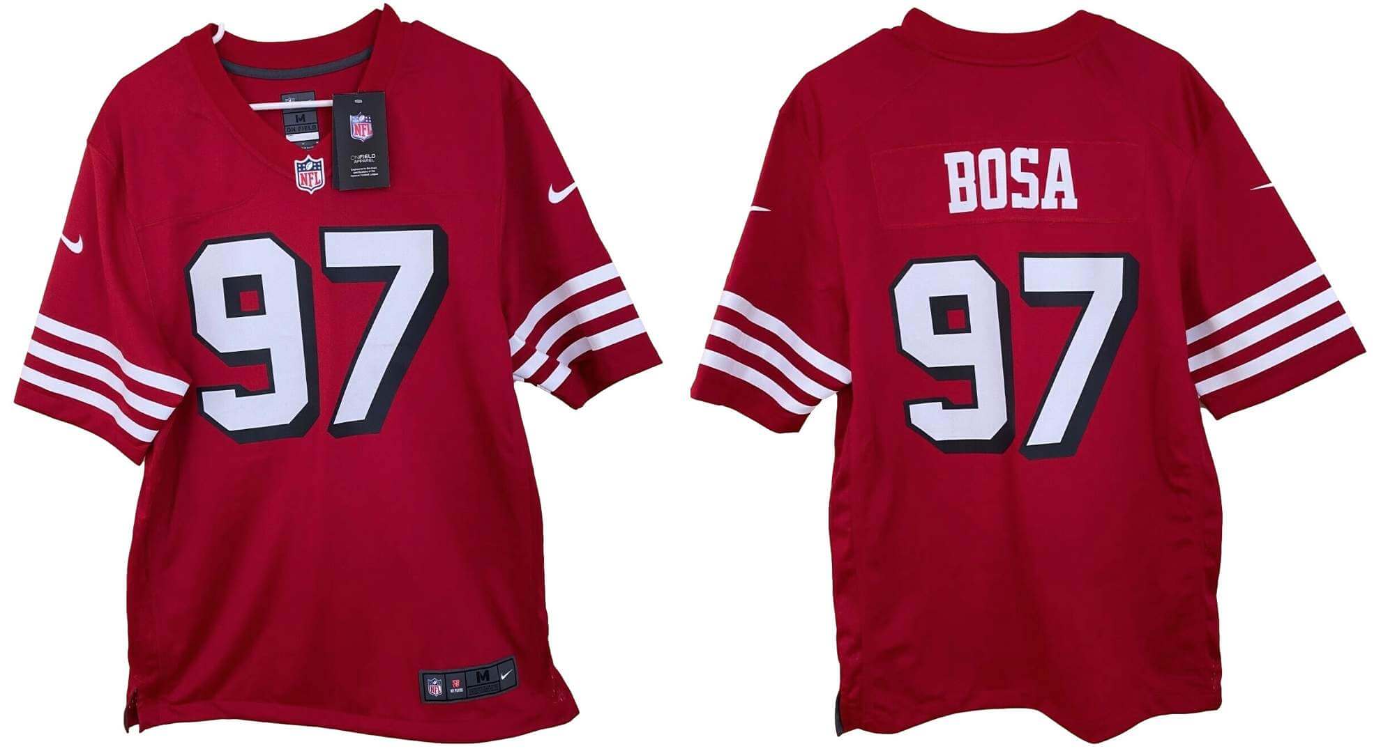 49ers '94 throwbacks, 75th-anniversary, and white vapor jerseys are here -  Niners Nation