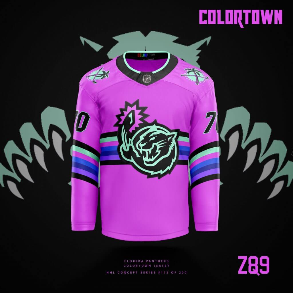 Z89Design's 'ColorTown' NHL Redesigns, Volume II