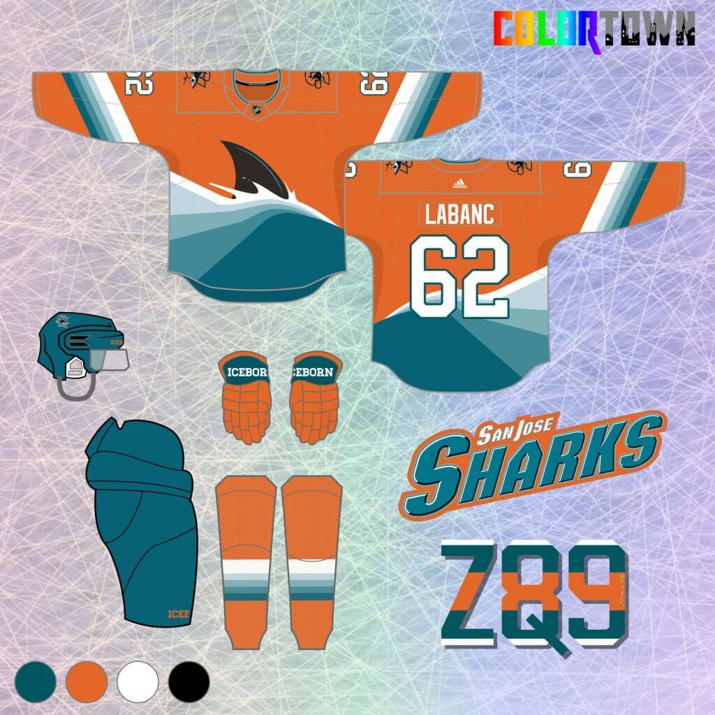 Z89Design's 'ColorTown' NHL Redesigns, Volume I