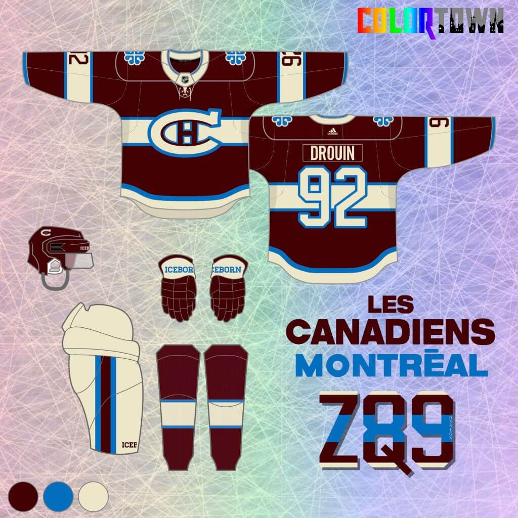 Z89Design's 'ColorTown' NHL Redesigns, Volume II