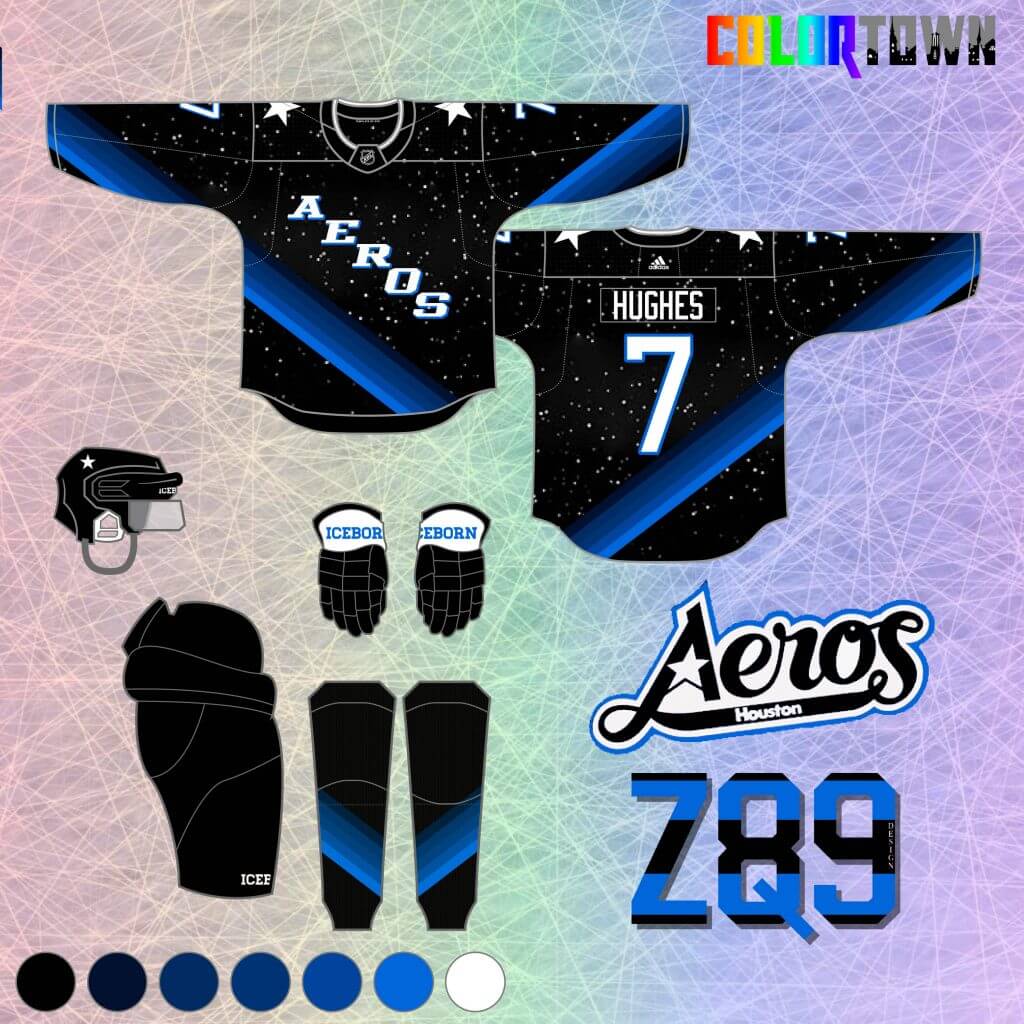 Z89Design's 'ColorTown' NHL Redesigns, Volume II