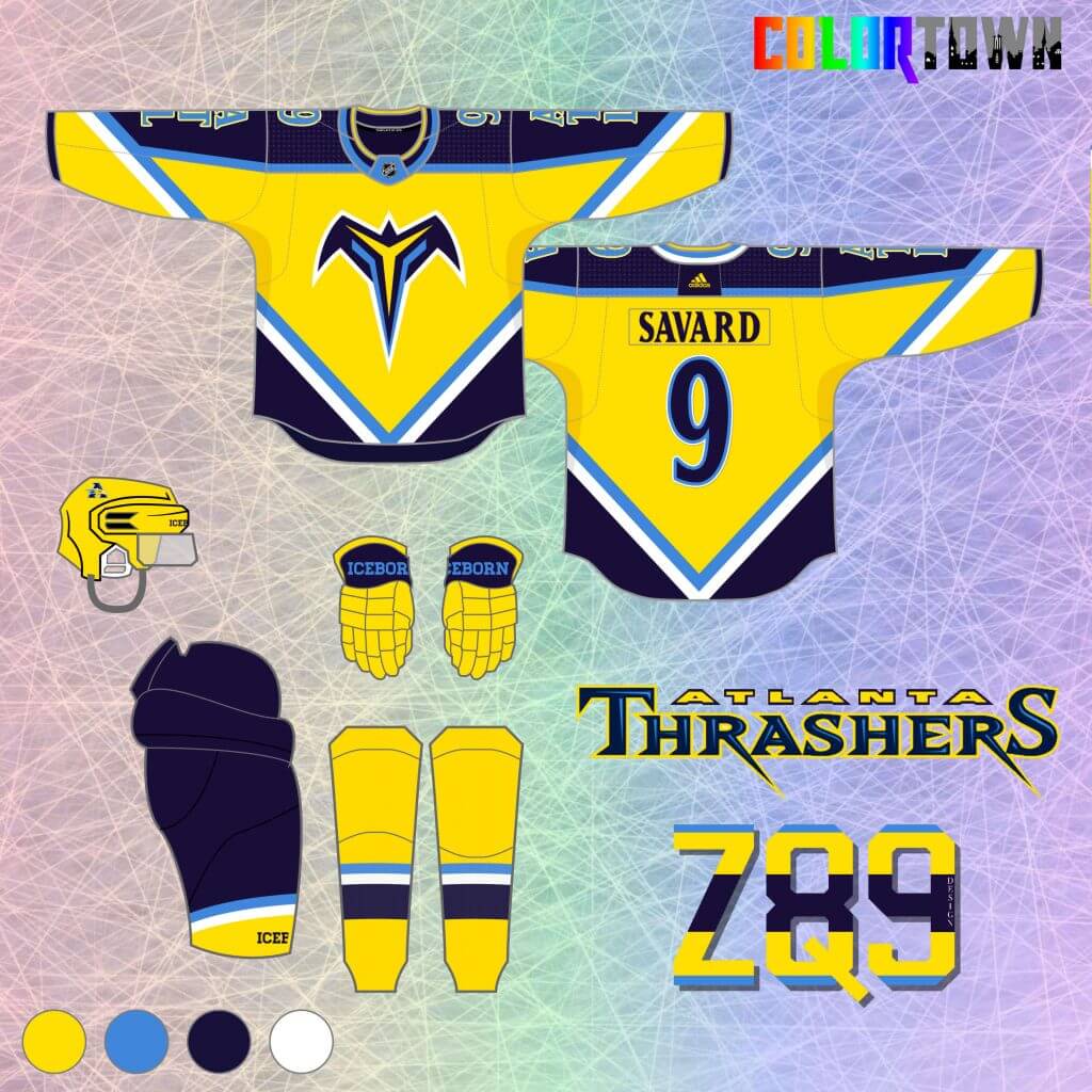 Z89Design's 'ColorTown' NHL Redesigns, Volume I