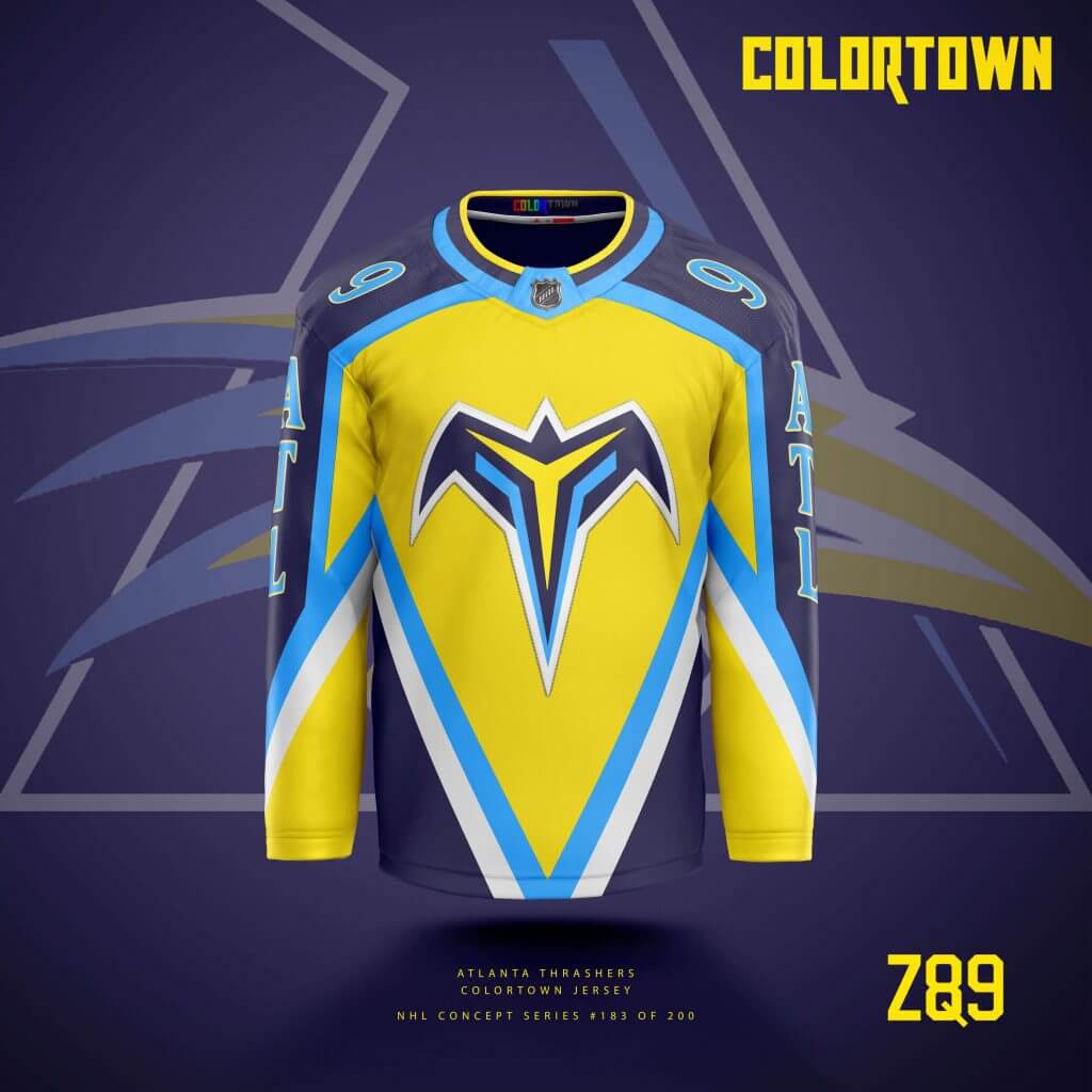 Z89Design's 'ColorTown' NHL Redesigns, Volume II