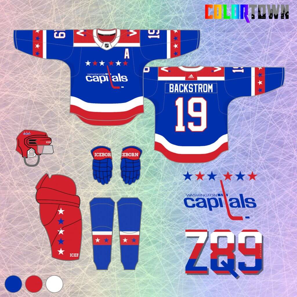Z89Design's 'ColorTown' NHL Redesigns, Volume II