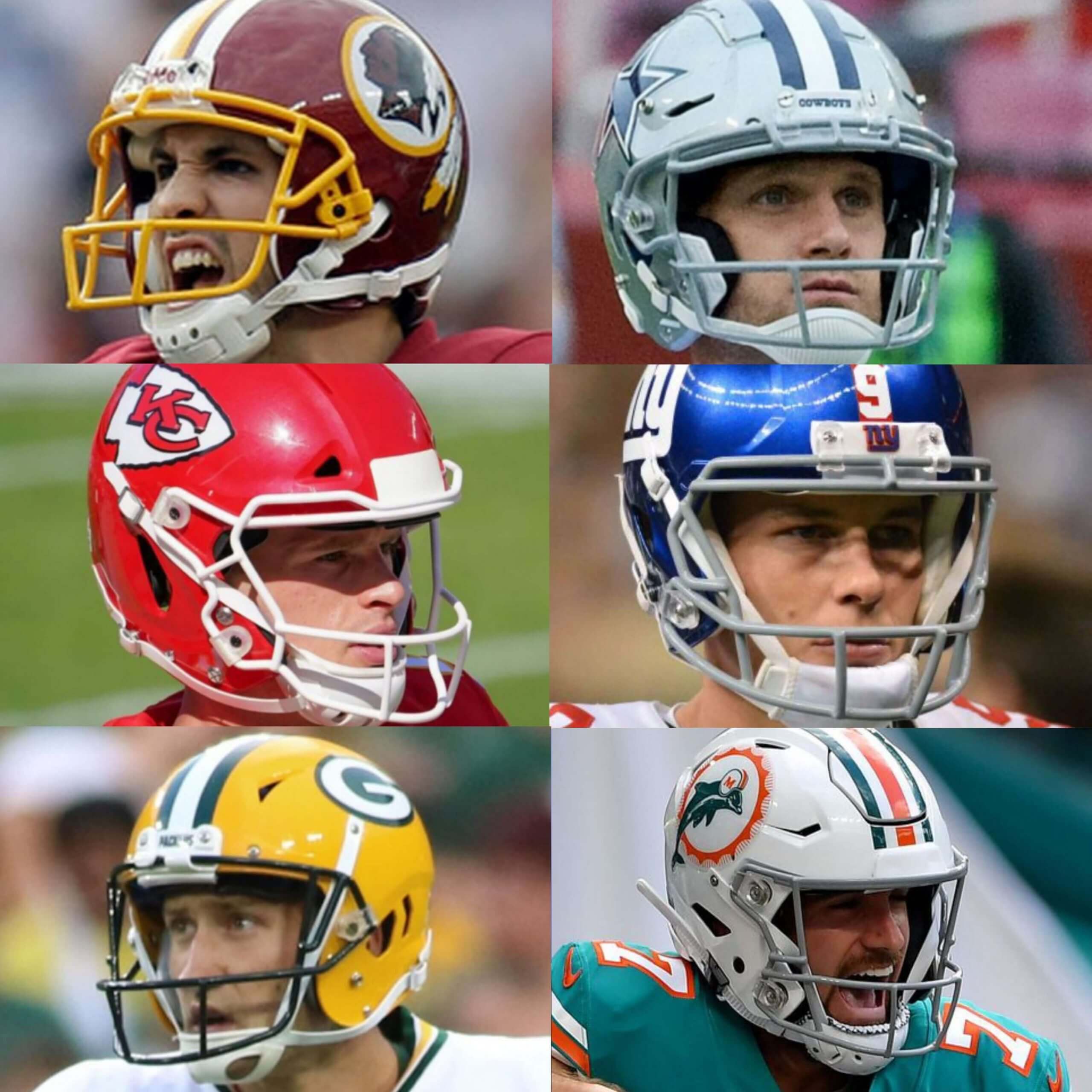 Different football hot sale facemasks