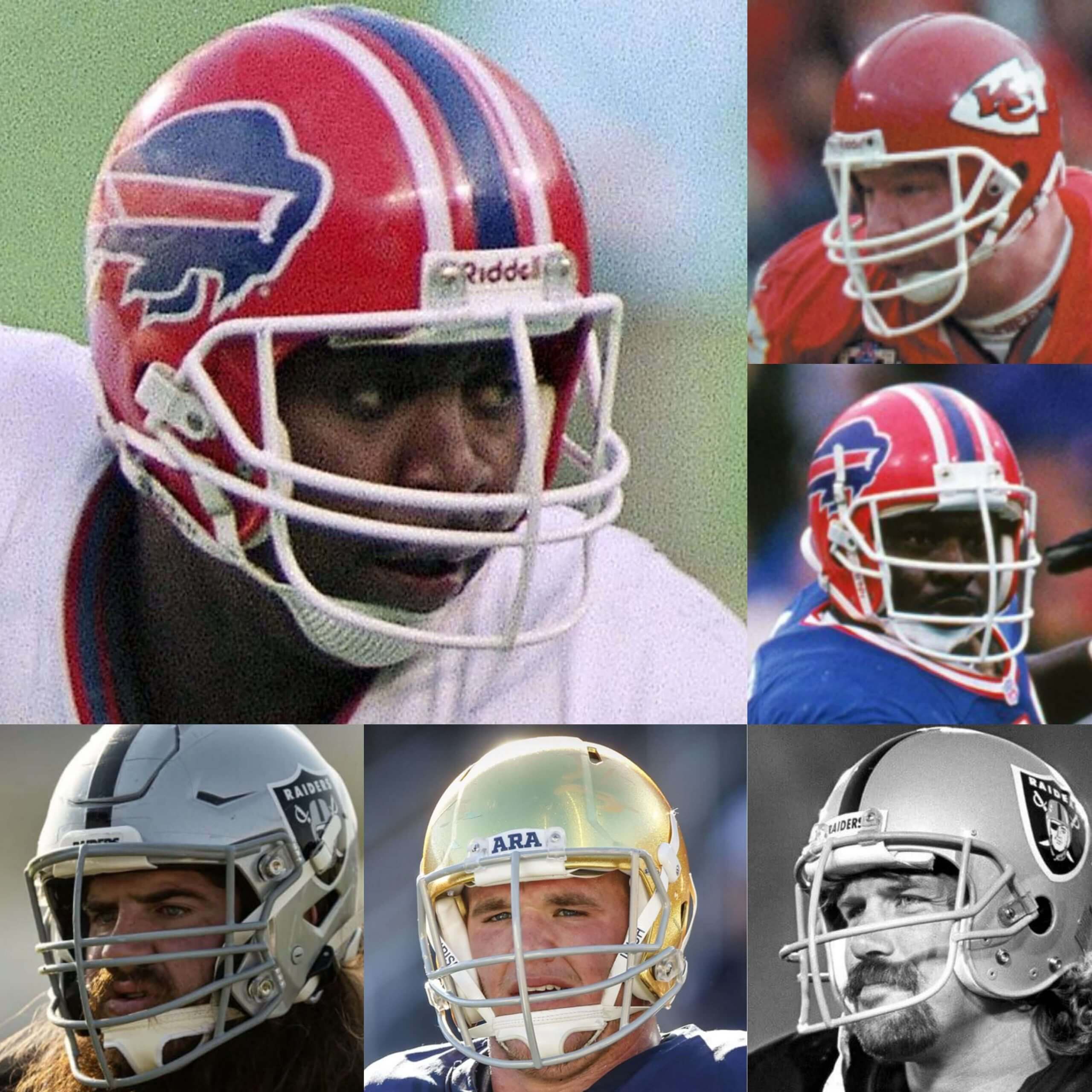 Nfl facemasks by store position