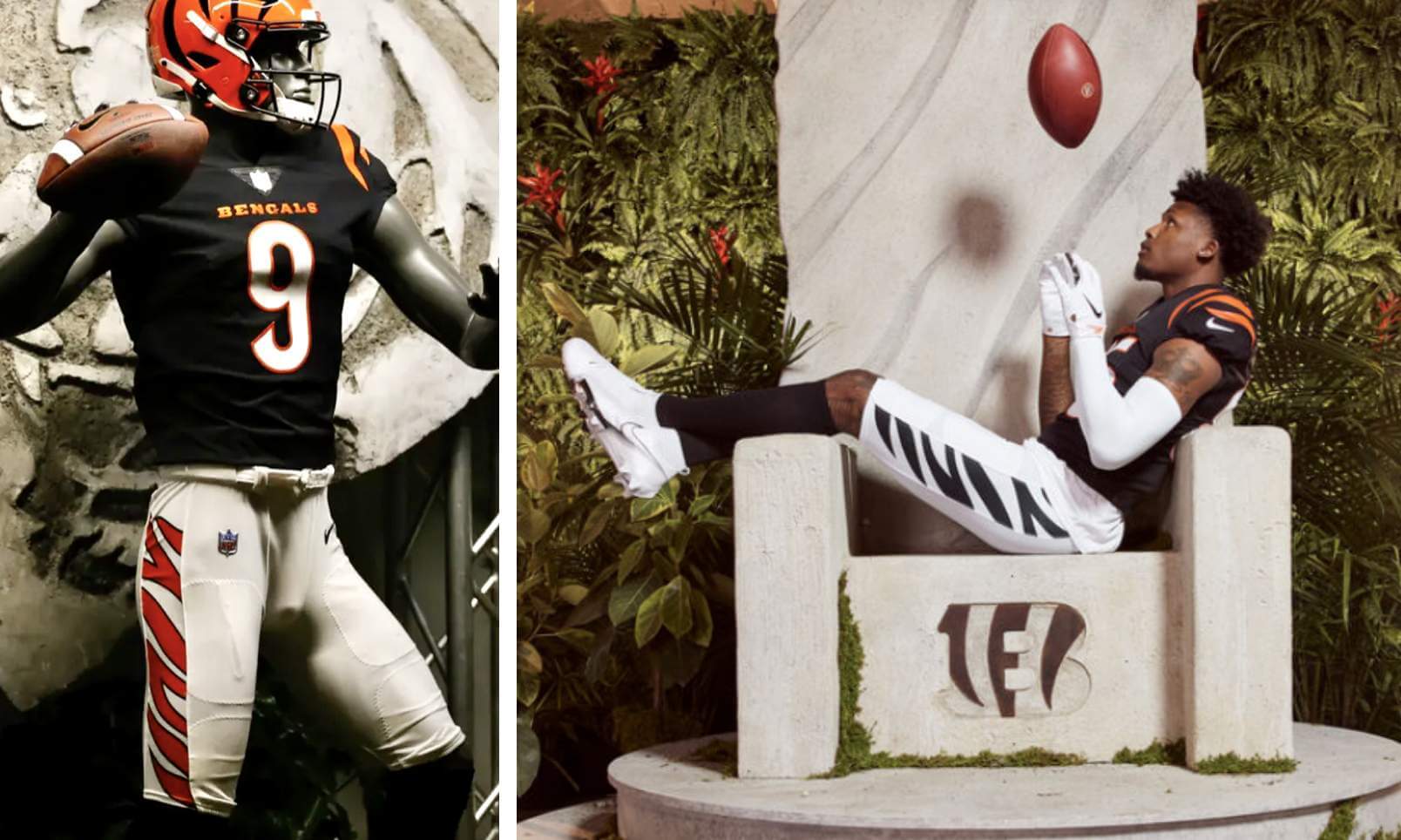 Bengals new best sale uniforms 2021