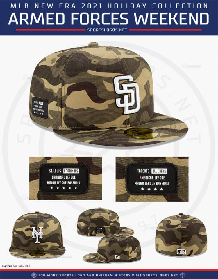 2023 MLB Armed Forces Day Hats — UNISWAG