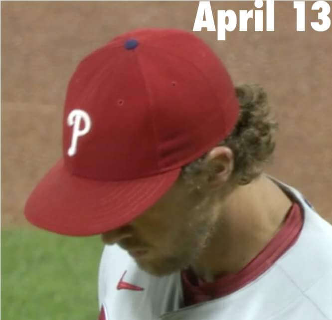 Max Scherzer hates dark colored jerseys on hot days apparently