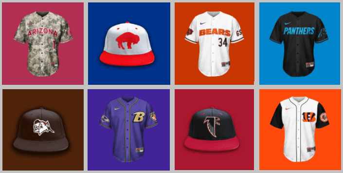 Nfl mlb hot sale jerseys