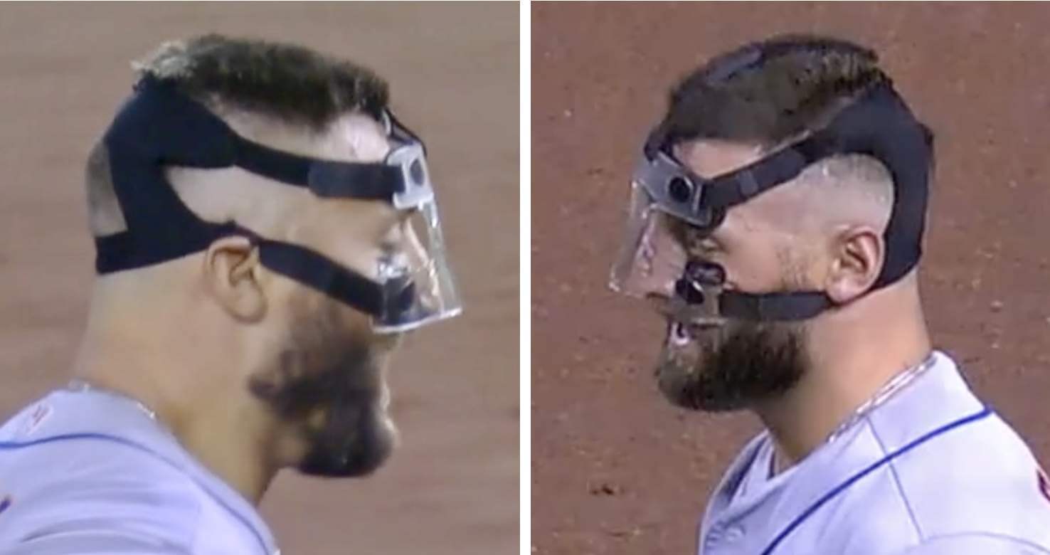 Mets' Kevin Pillar on wearing mask: Like an 'extra layer of skin