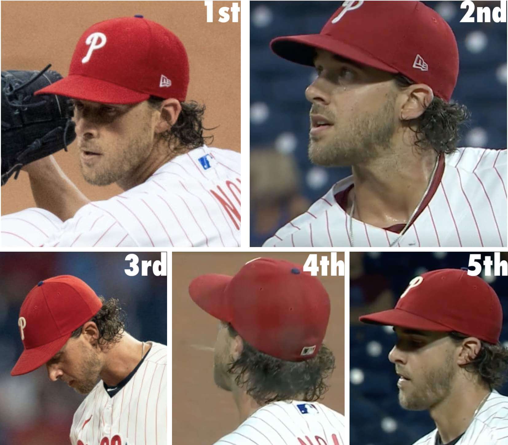 Aaron Nola's cap tip might have had extra meaning in Phillies