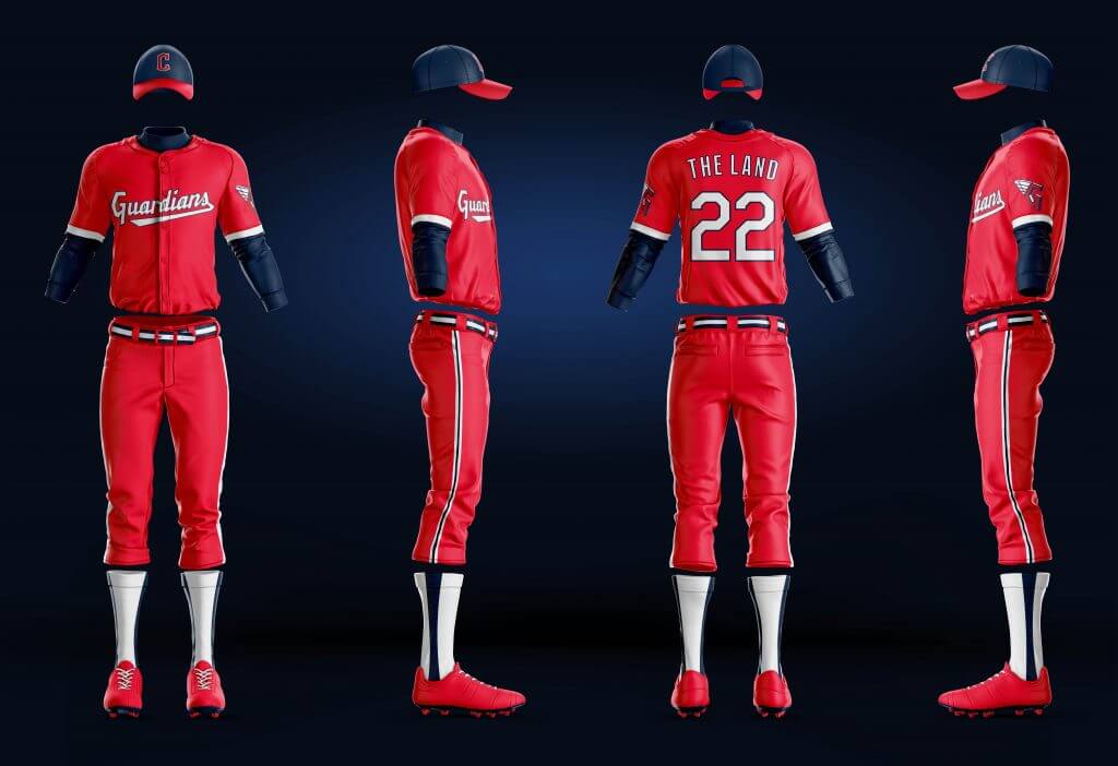 2022 Cleveland Guardians Uniforms Preview Set - Uniforms - MVP Mods