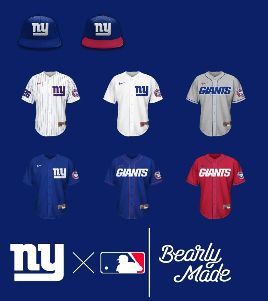 New York Giants NEW Jersey Concepts 