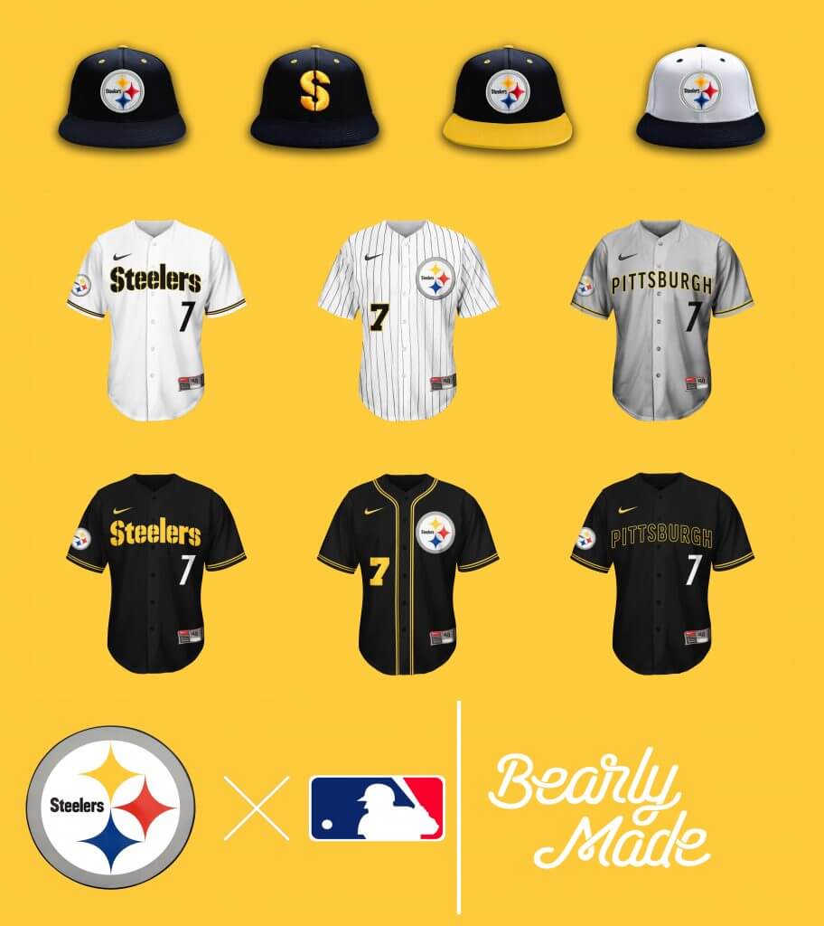 ESPN - MLB 🤝 NFL Baseball uniforms with football flavor