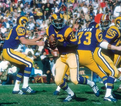 1970 los angeles rams uniforms