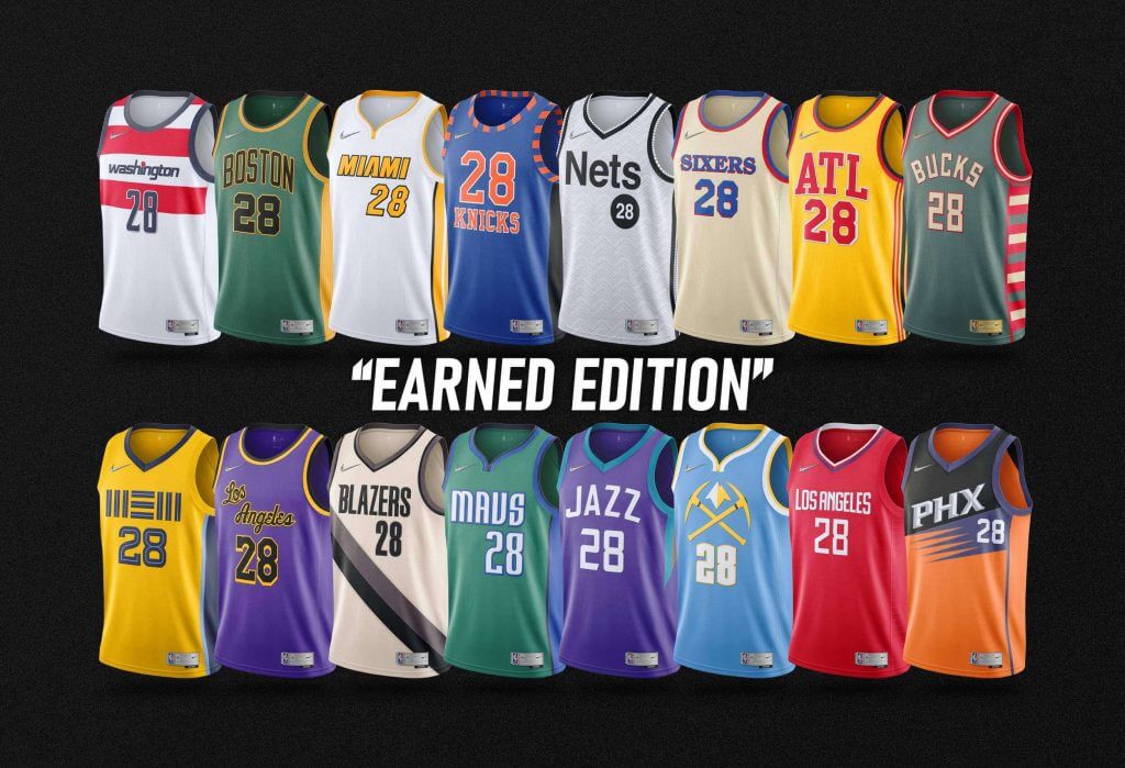 Casey Vitelli Imagines NBA 'Earned' Editions for 2021-22