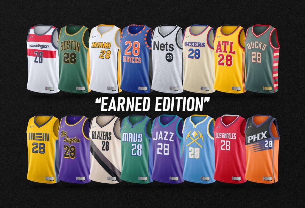 Casey Vitelli Imagines NBA Earned Editions for 2021 22 Uni Watch