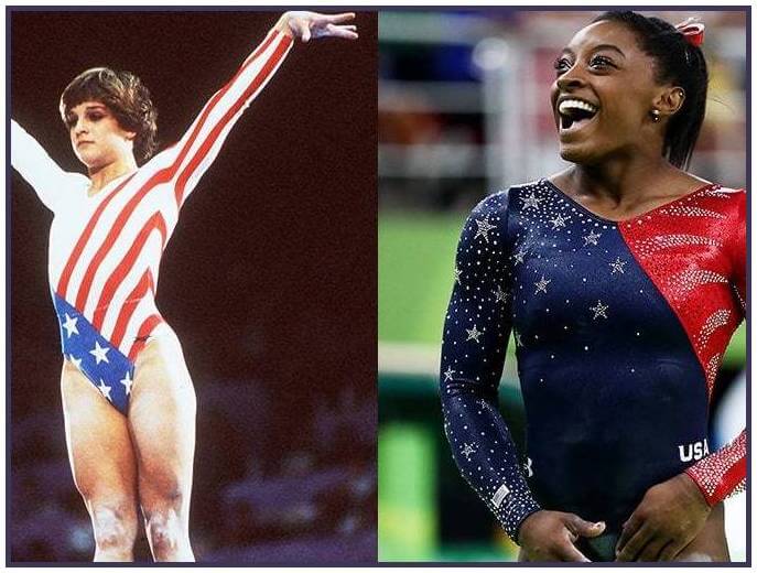 How women's Olympic leotards have evolved over the last 80 years