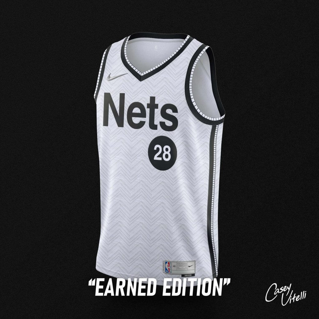 Nets earned clearance jersey