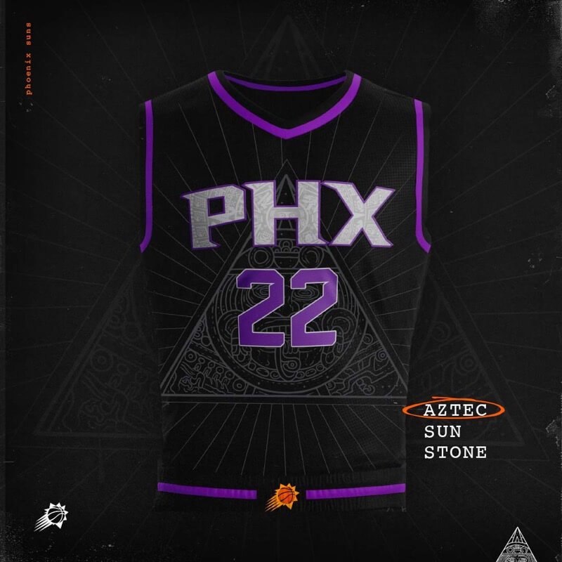 Phoenix Suns 2021 City Edition - Team Sure Win Sports Uniforms