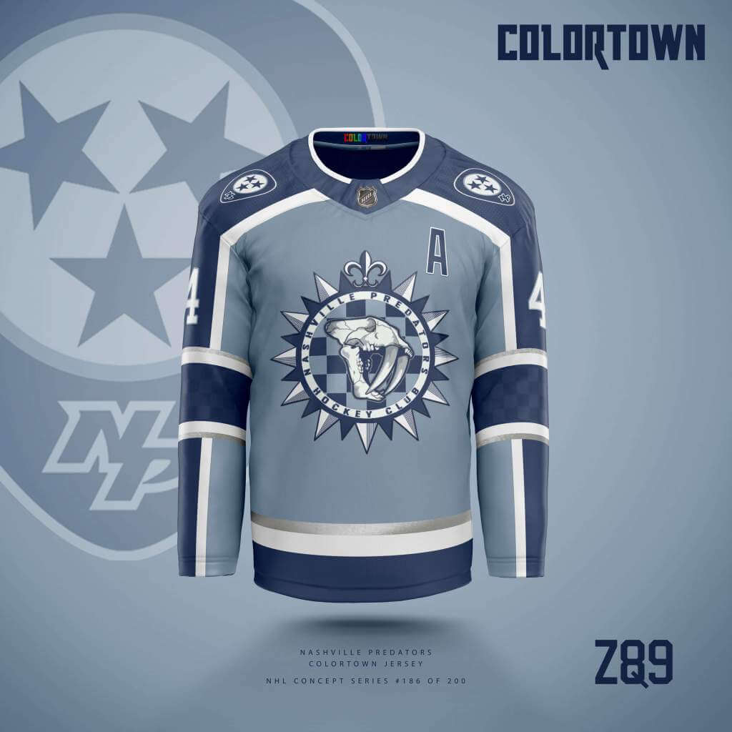 Z89Design's 'ColorTown' NHL Redesigns, Volume III