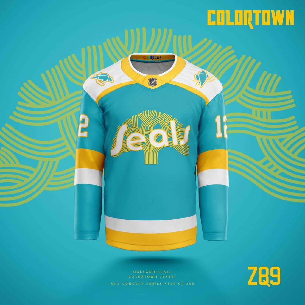 Z89Design's 'ColorTown' NHL Redesigns, Volume I