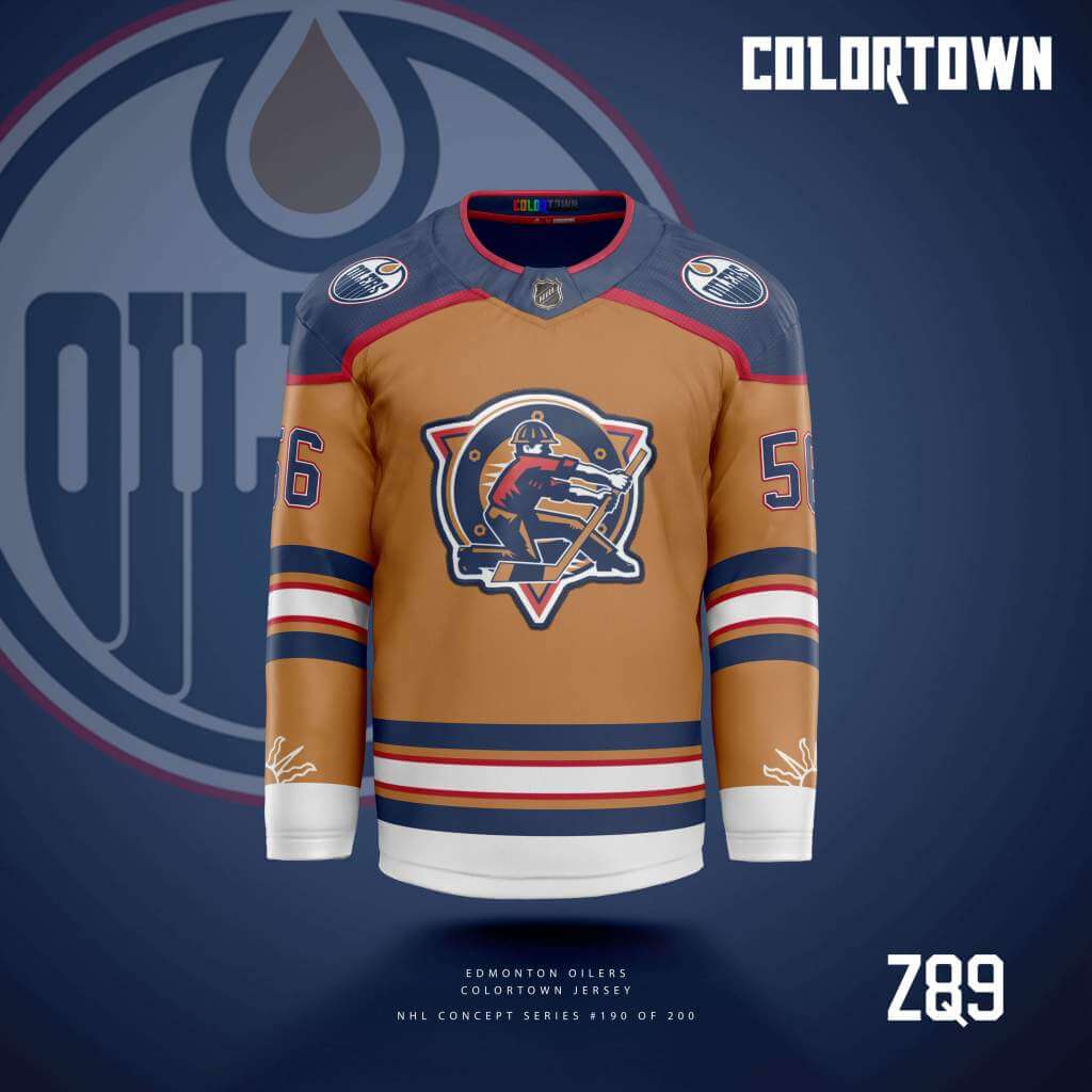 New concept for the Edmonton Oilers Heritage Classic Jersey. Thoughts?! 📸:  @orionataylor #hockey #nhl #oilers #oilersnation…