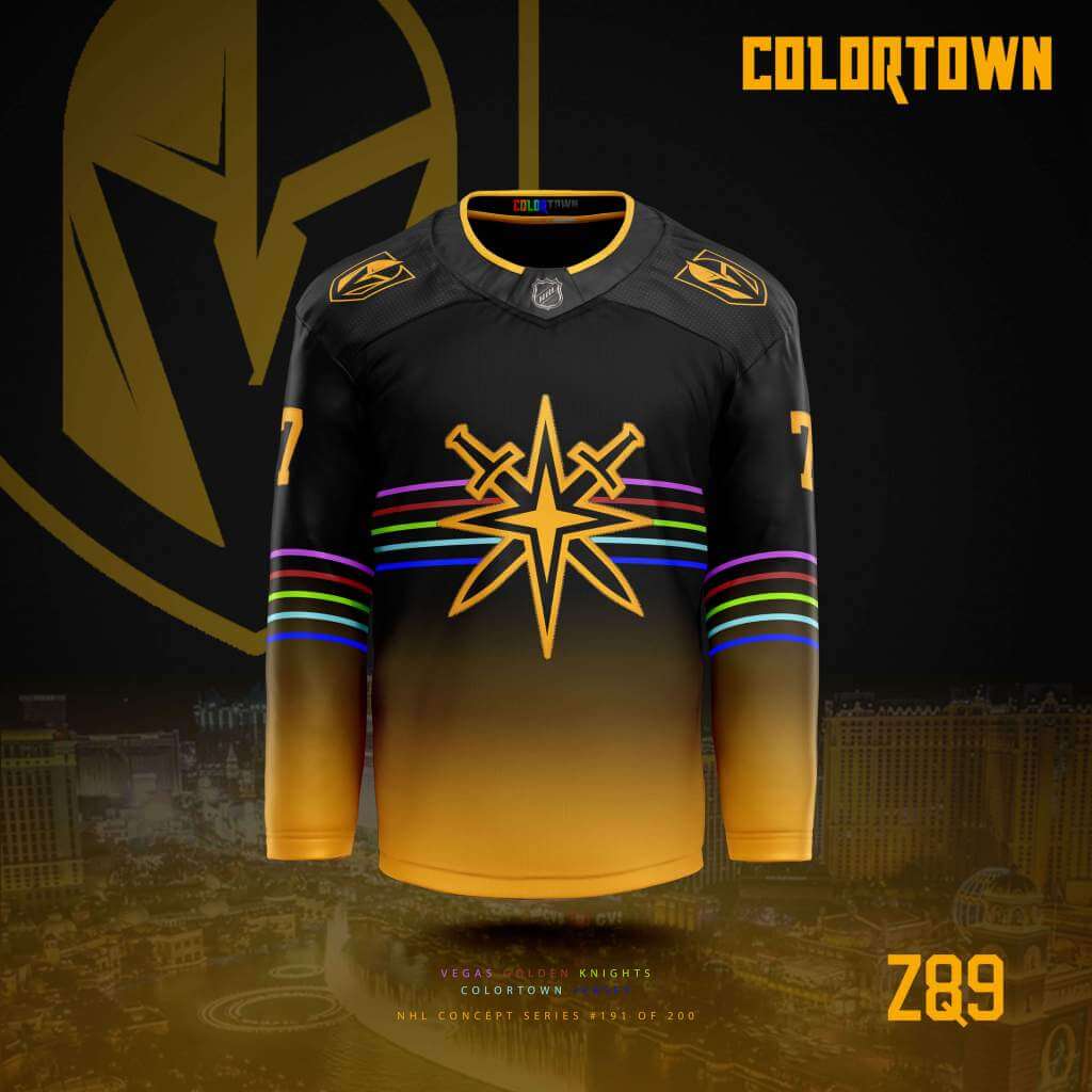 Uni Watch -- Las Vegas NHL expansion team logo and colors contest