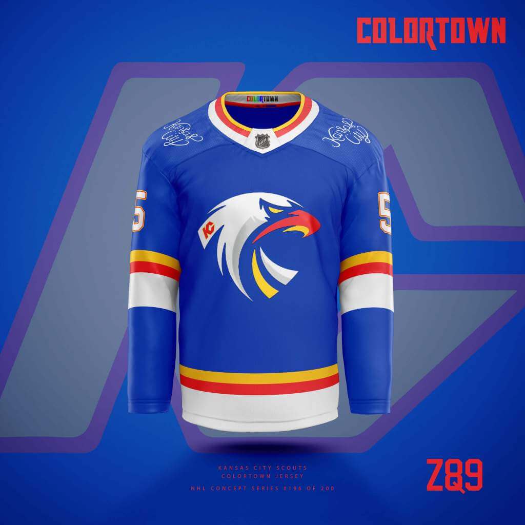 Z89Design's 'ColorTown' NHL Redesigns, Volume II