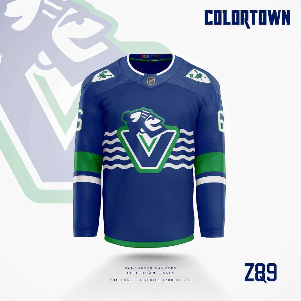 Custom Vancouver Canucks Unisex FireFighter Uniforms Color NHL