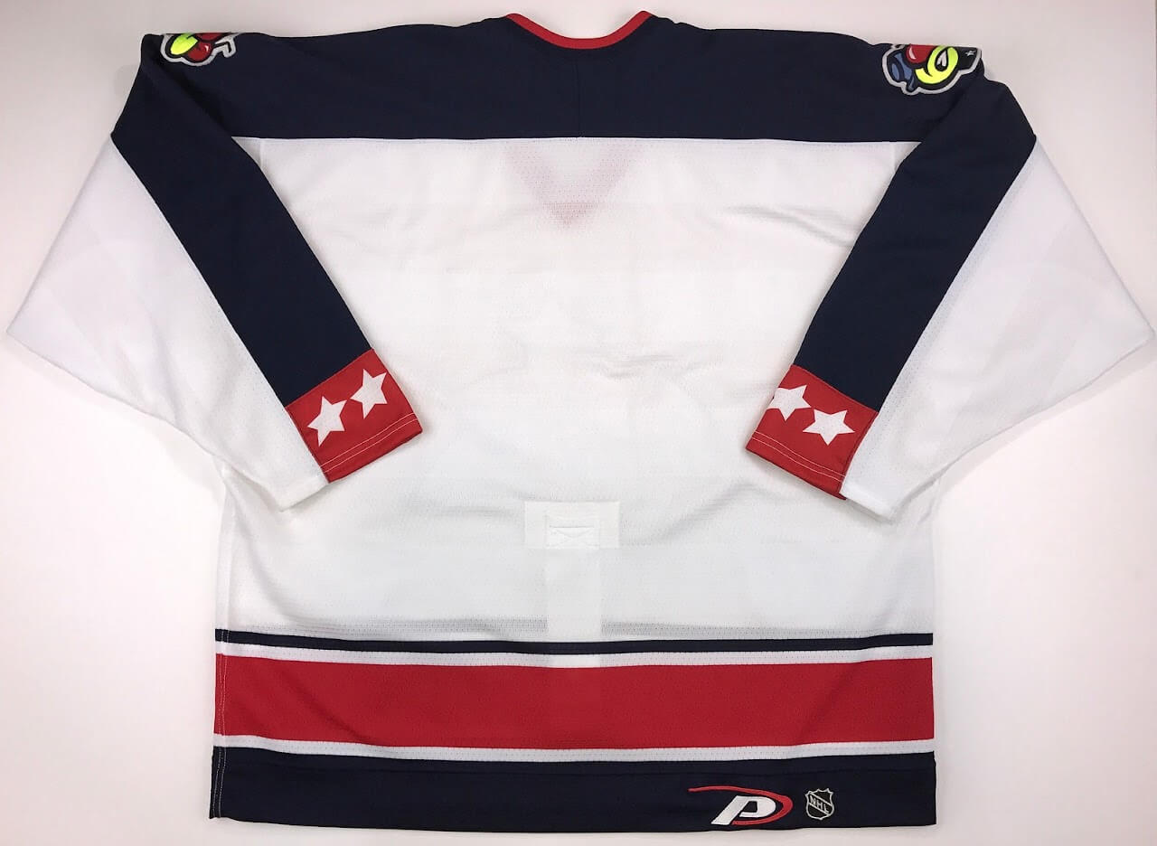 90s Columbus Blue Jackets Pro Player NHL Hockey Jersey. 