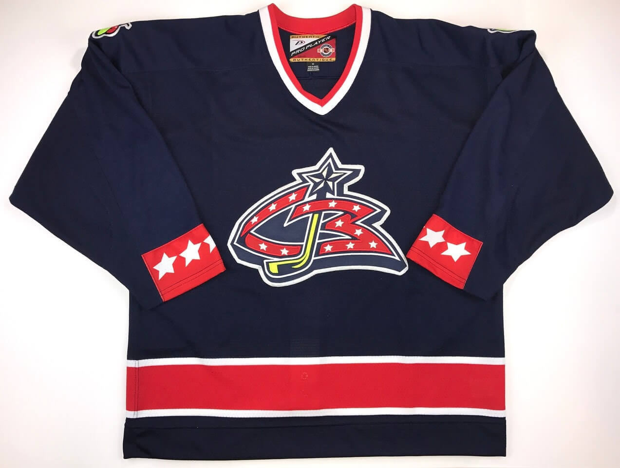 Blue jackets hot sale jersey history