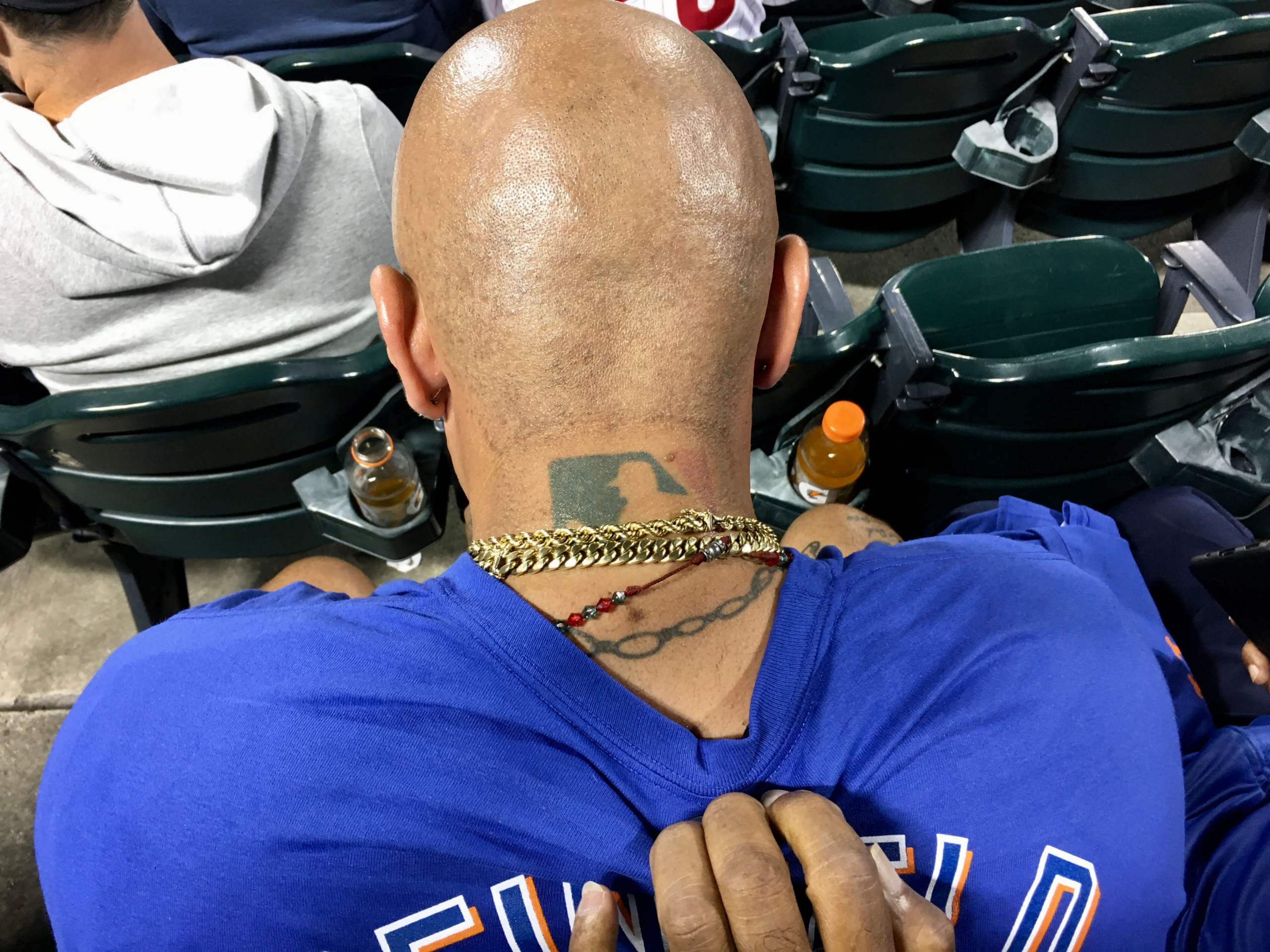 Paul Lukas on X: Fun fact: Javier Baez got his MLB logo tattoo