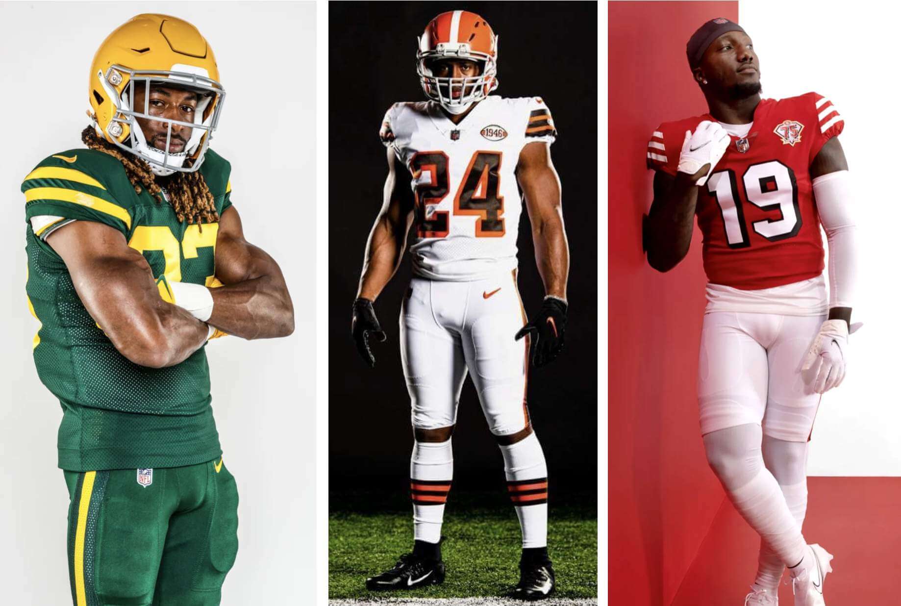 Uni Watch Ranks the Best NFL Uniform Sets - InsideHook