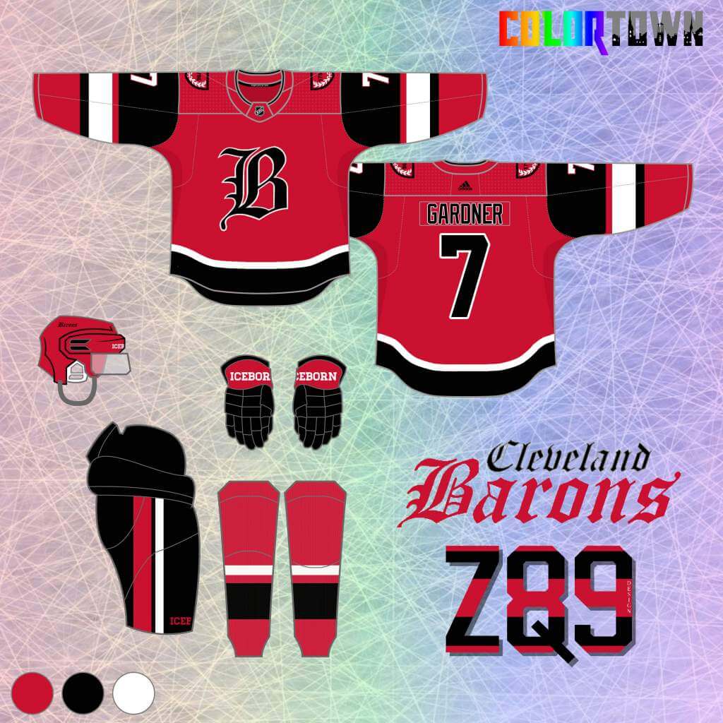 Z89Design's 'ColorTown' NHL Redesigns, Volume III