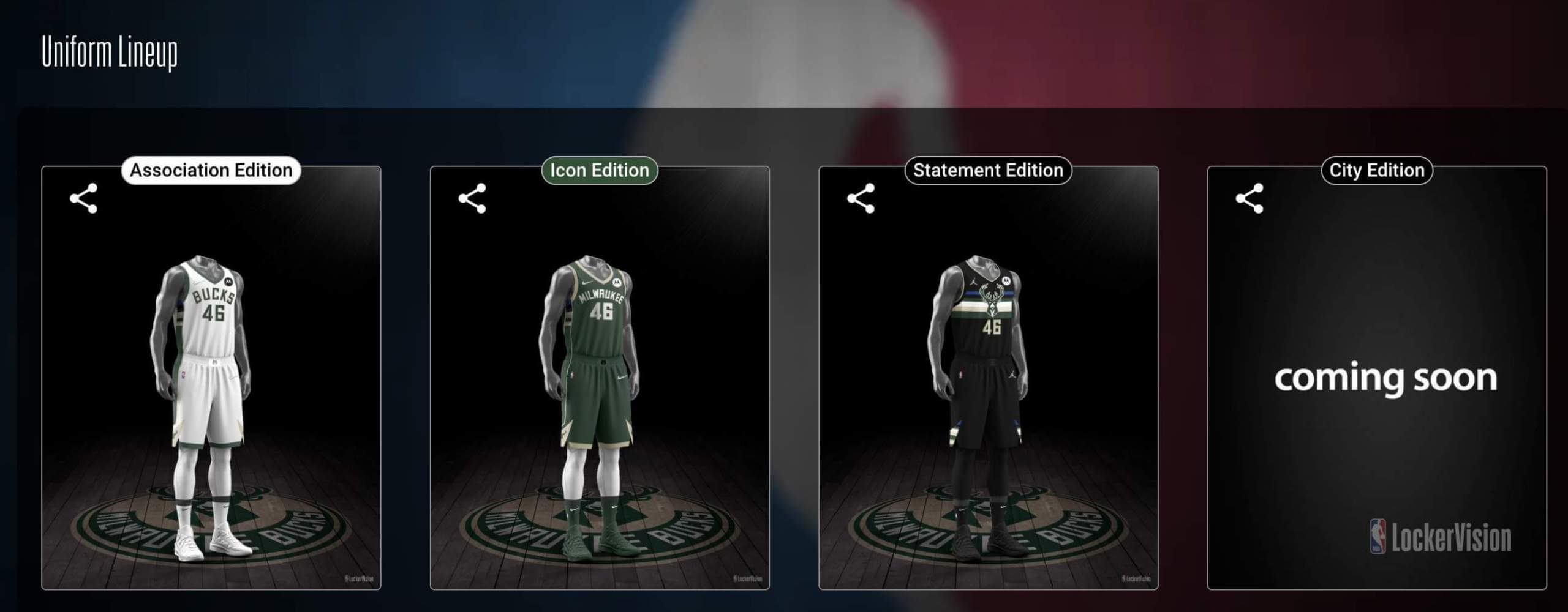 bucks uniforms 2021