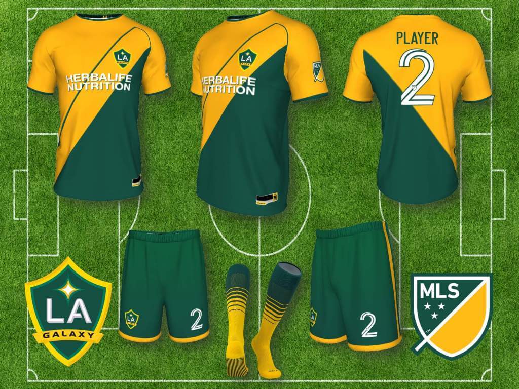 Major League Soccer, MLS Soccer, Galaxy Soccer Jerseys