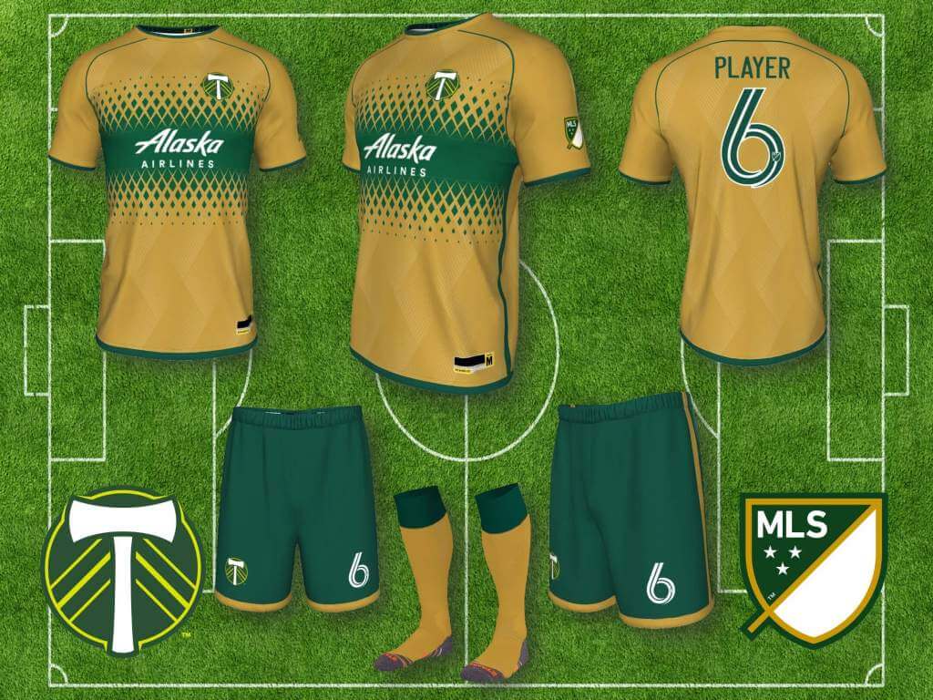 Green hoops for the Rose City: Portland Timbers reveal new 2019