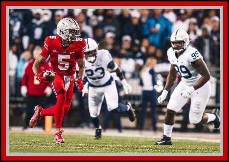 Ohio State will be debuting new red pants for a “scarlet out” on