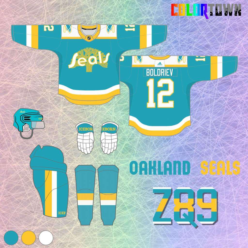 California Golden Seals Jersey – Royal Retros