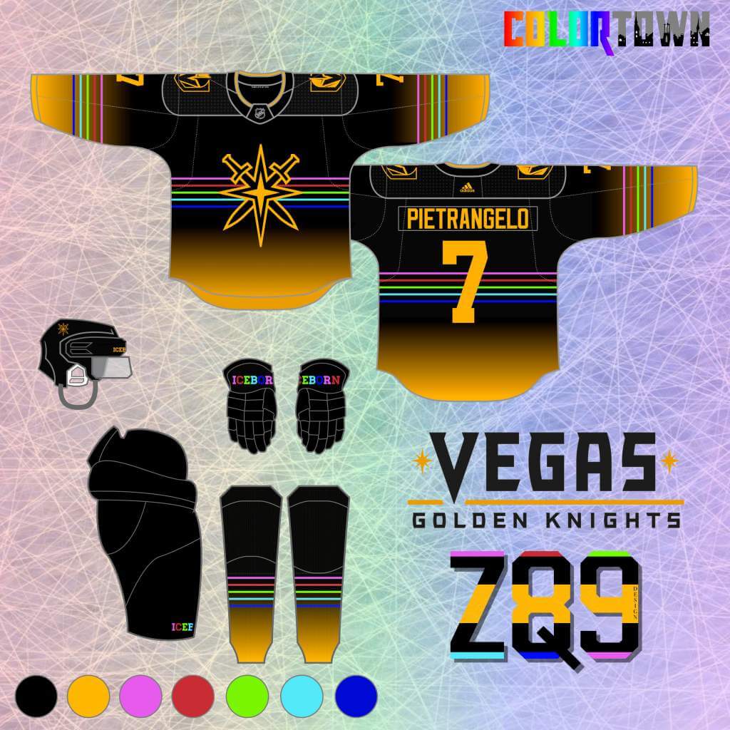 Vegas Golden Knights Jersey Concepts: Second Edition 