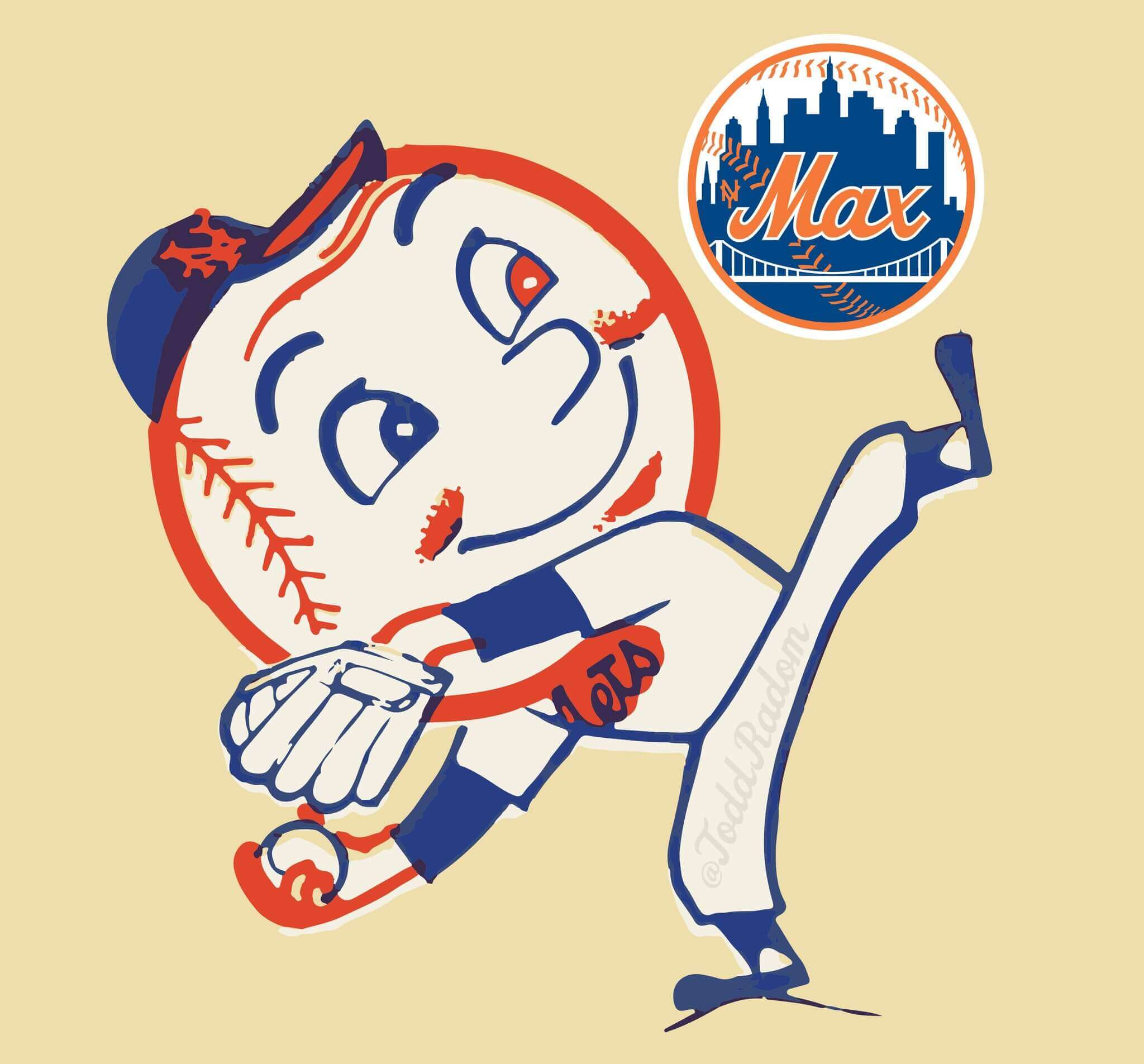 Paul Lukas on X: Comparison of Mets' memorial patches for Tom